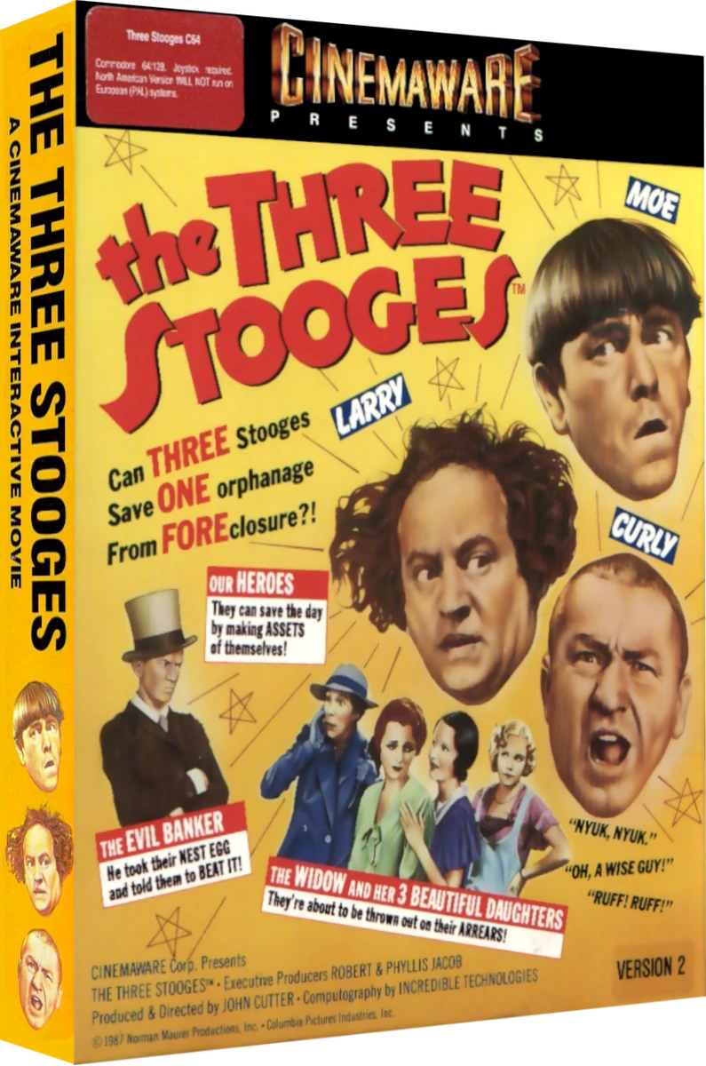 Three Stooges box art