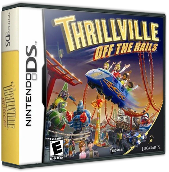 Thrillville Off The Rails box art