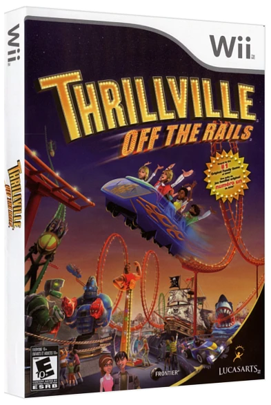 Thrillville: Off the Rails box art