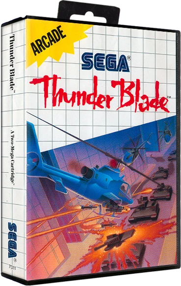 Thunder Blade box art
