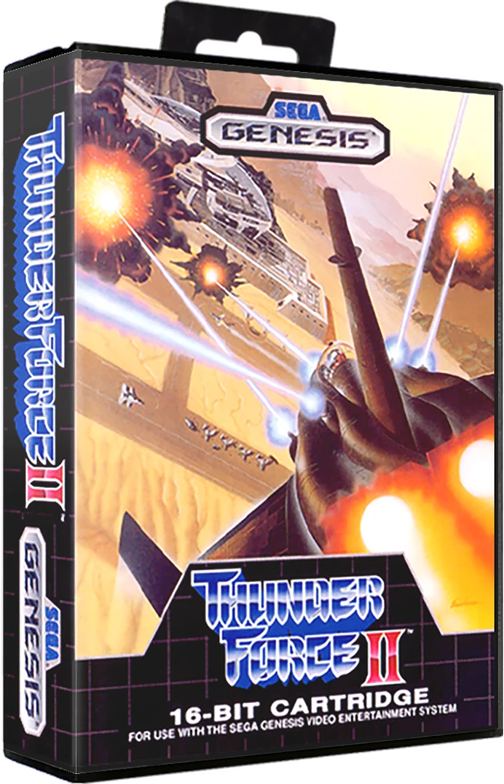 Thunder Force II box art