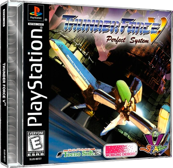 Thunder Force V:  Perfect System box art