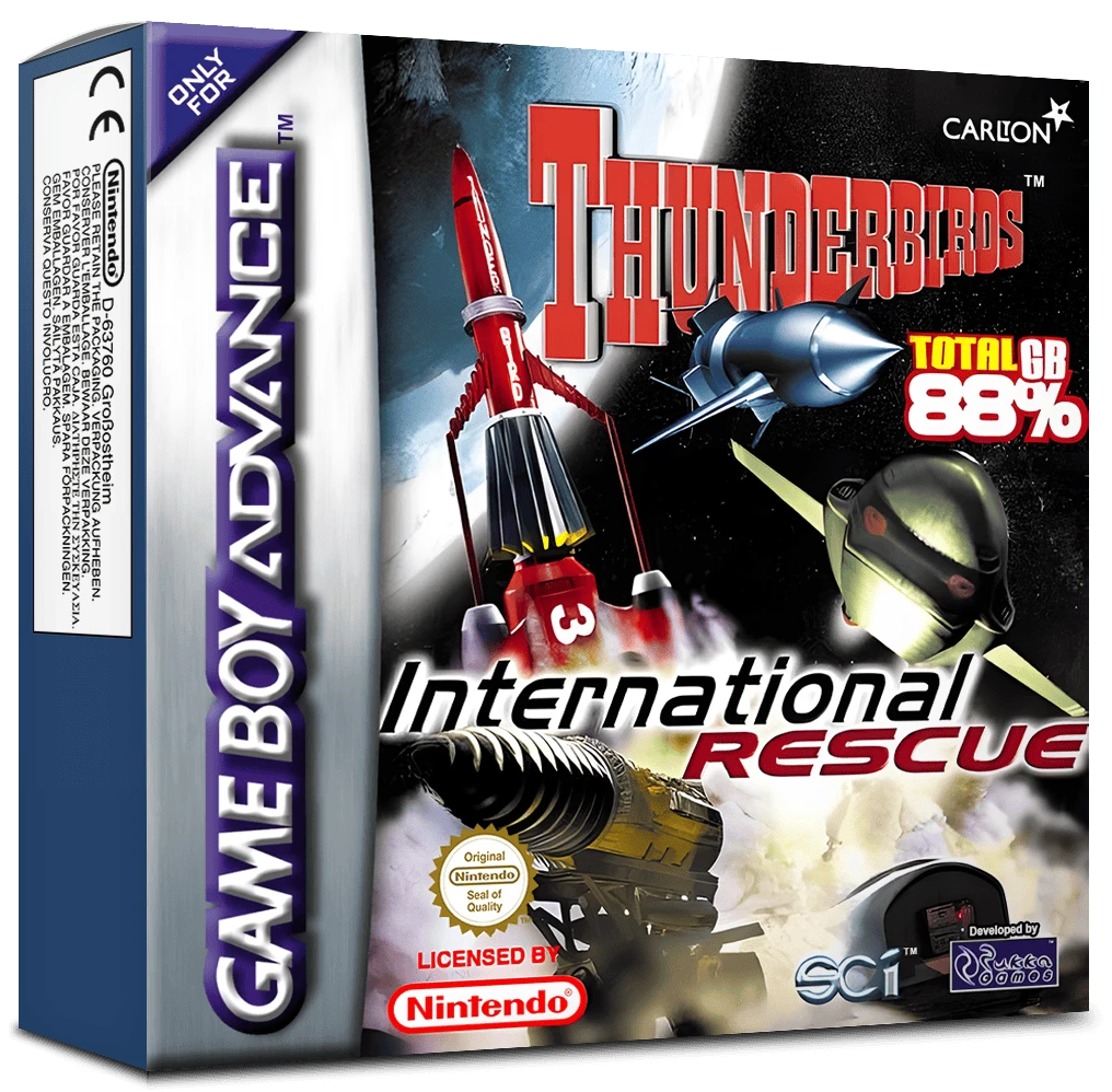 Thunderbirds: International Rescue box art