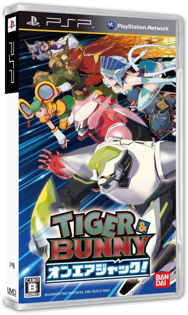 Tiger & Bunny: On-Air Jack box art
