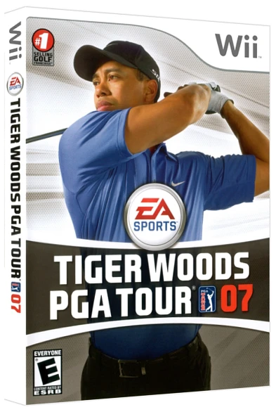 Tiger Woods PGA Tour 07 box art