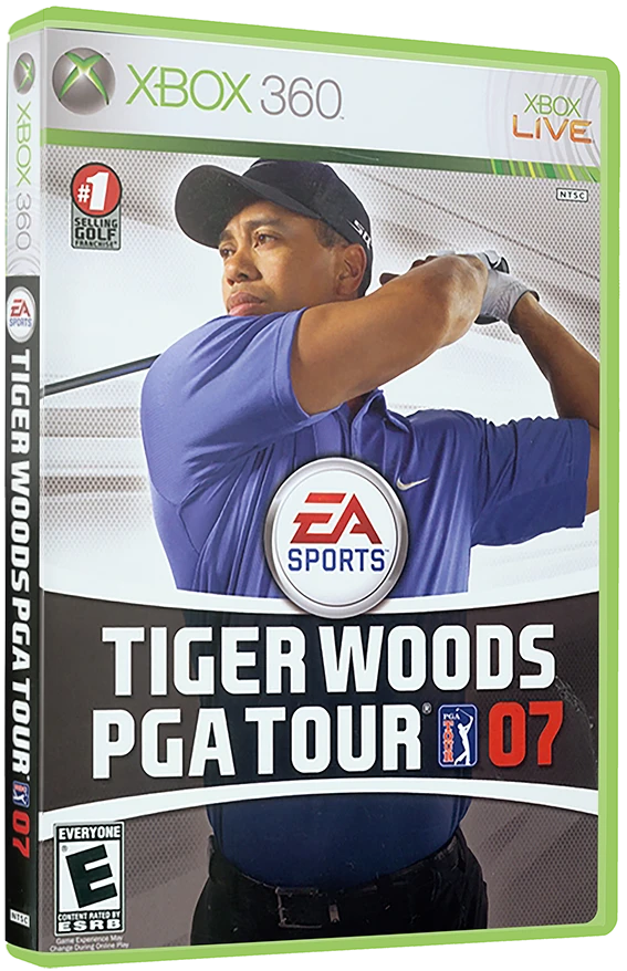 Tiger Woods PGA Tour 07 box art