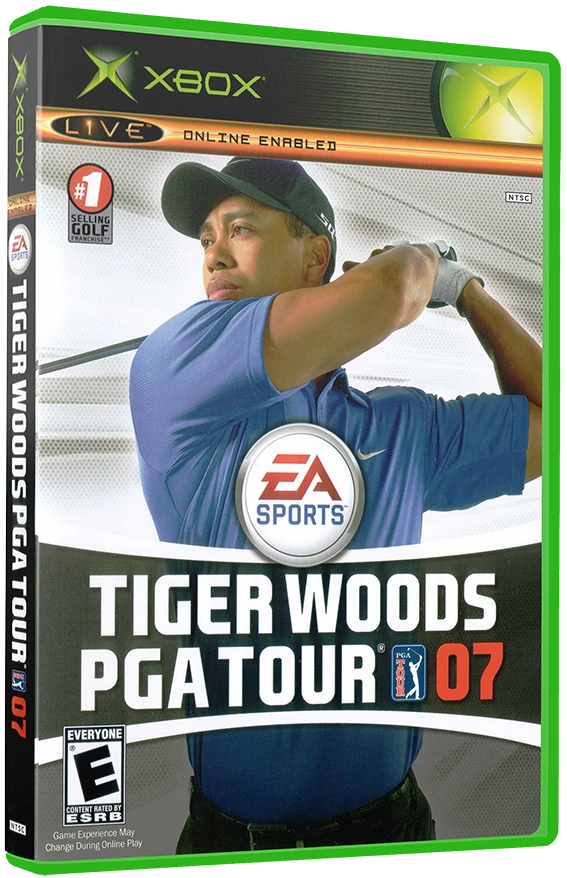 Tiger Woods PGA Tour 07 box art