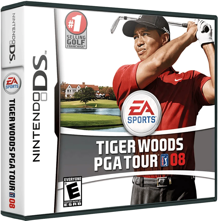 Tiger Woods PGA Tour 08 box art