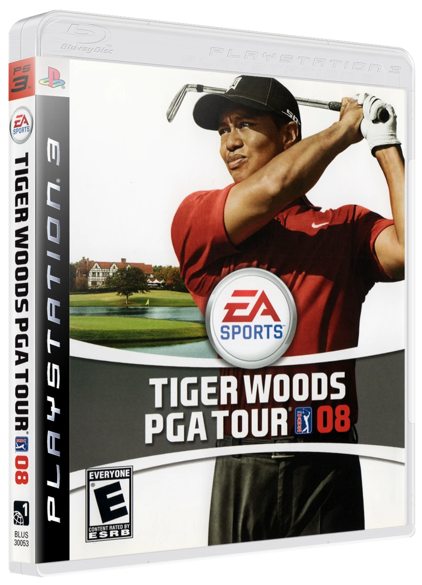 Tiger Woods PGA Tour 08 box art