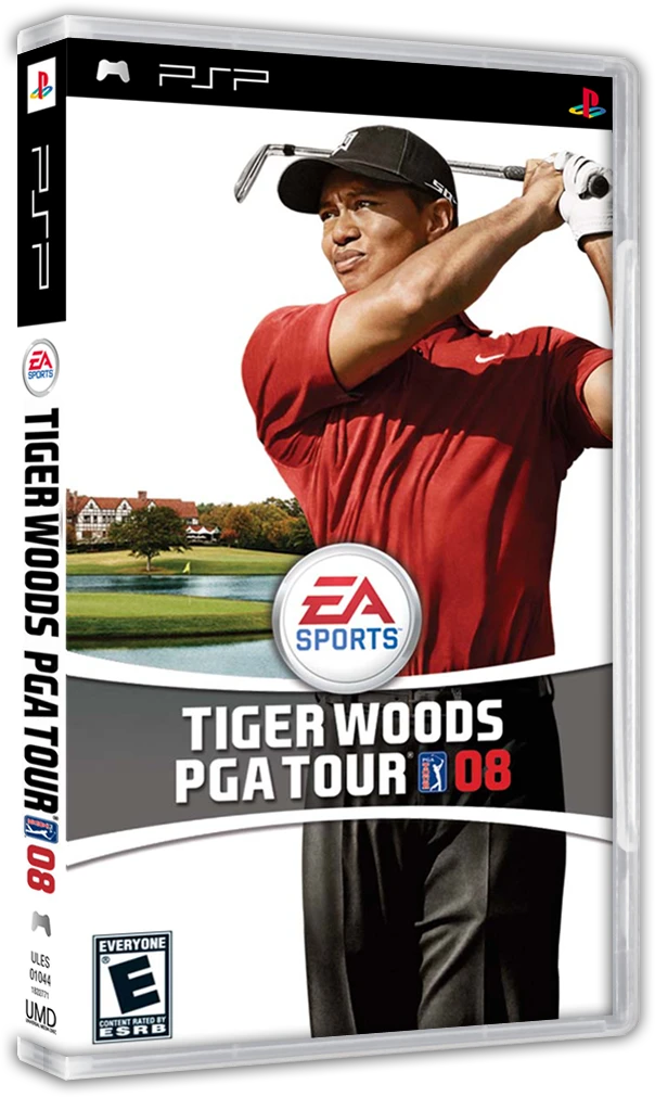 Tiger Woods PGA Tour 08 box art