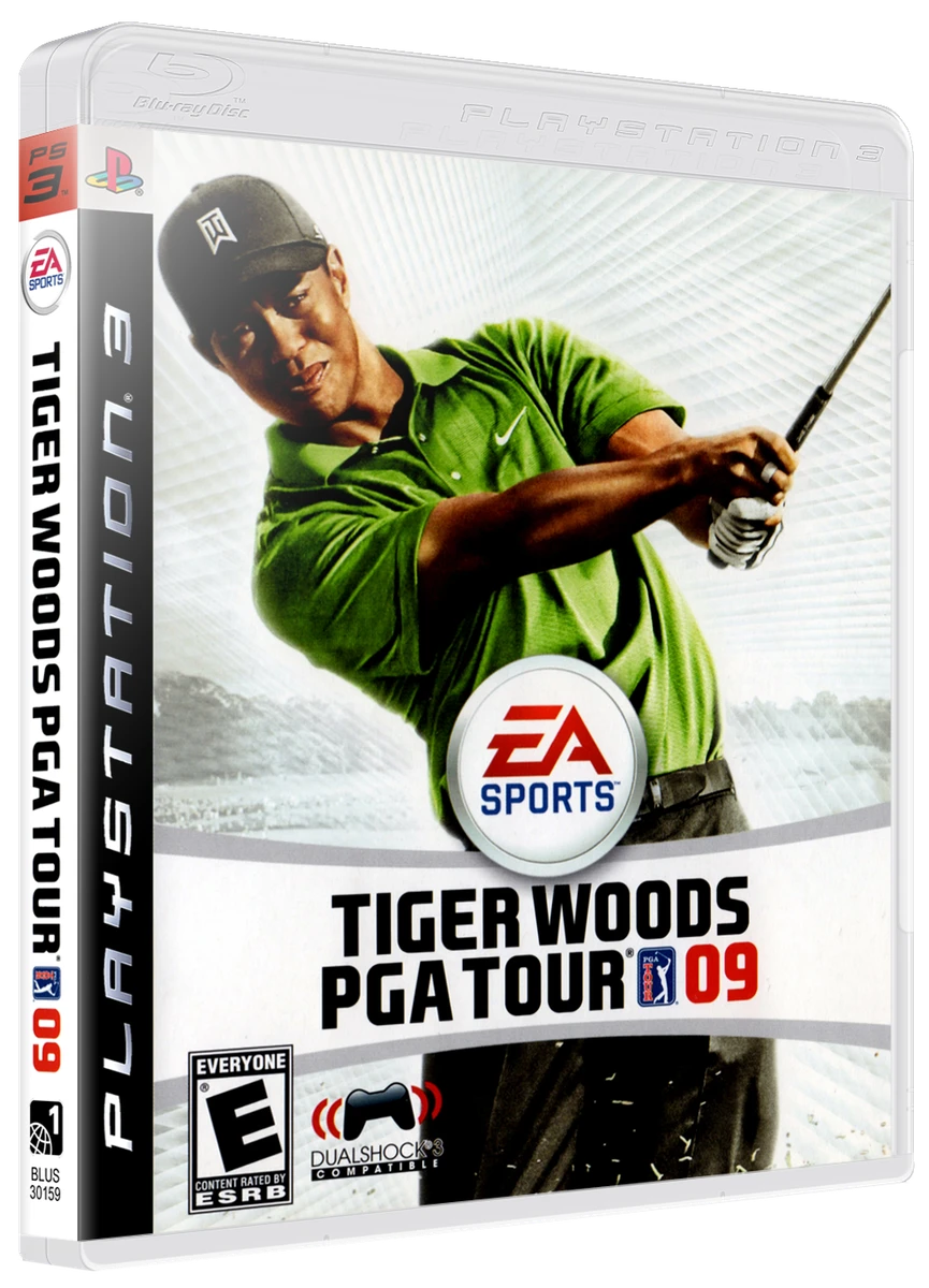 Tiger Woods PGA Tour 09 box art