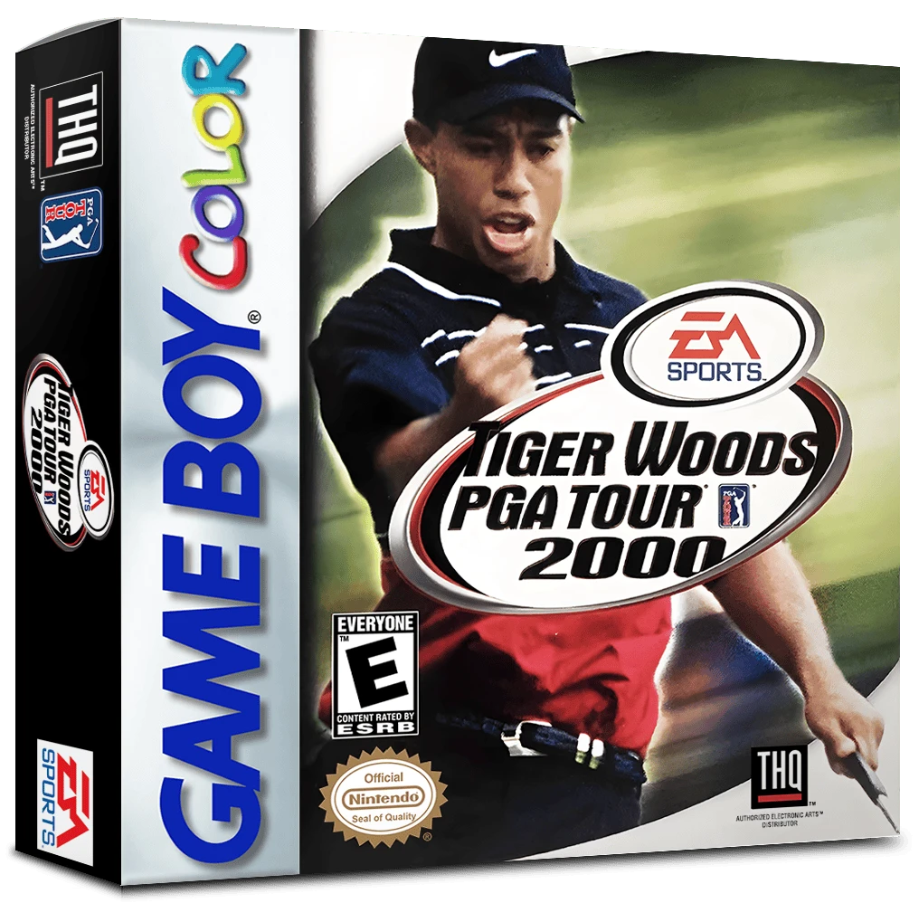 Tiger Woods PGA Tour 2000 box art