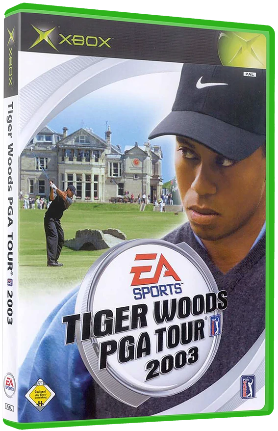 Tiger Woods PGA Tour 2003 box art