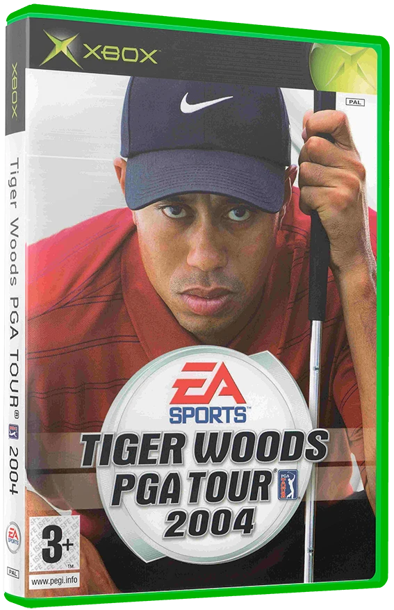 Tiger Woods PGA Tour 2004 box art