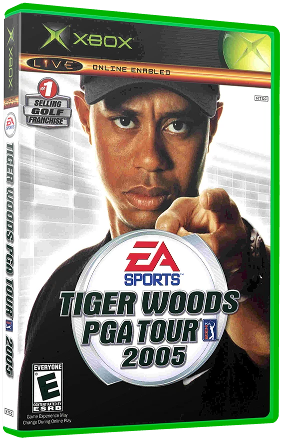 Tiger Woods PGA Tour 2005 box art