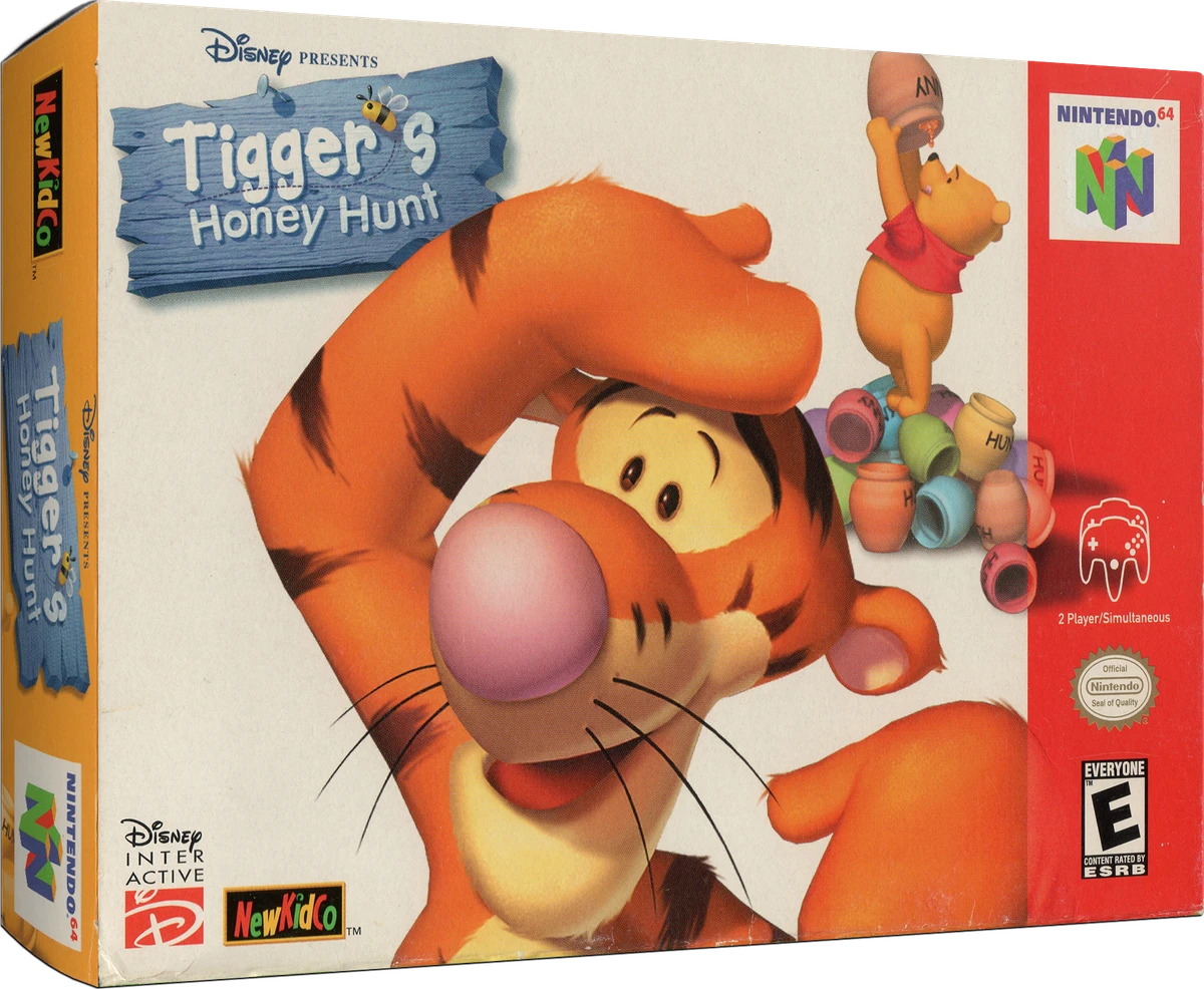 Tigger's Honey Hunt box art
