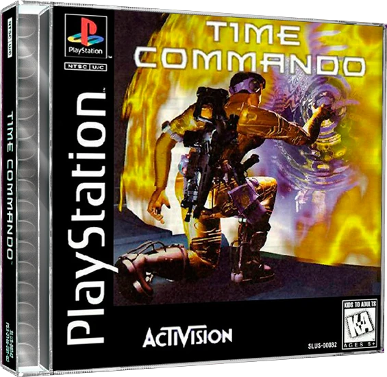 Time Commando box art