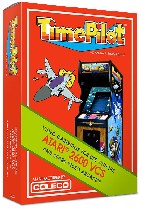 Time Pilot box art