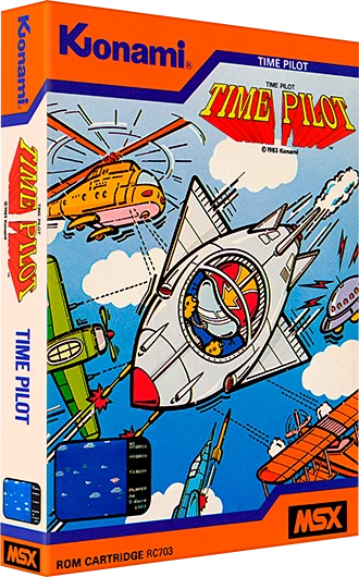 Time Pilot box art