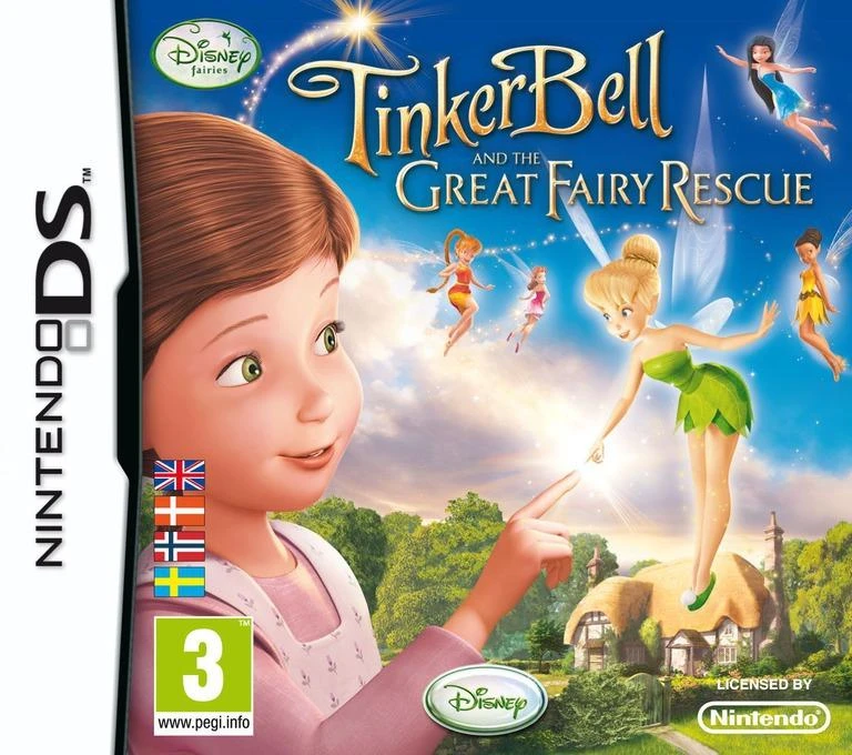 Tinker Bell and the Great Fairy Rescue box art