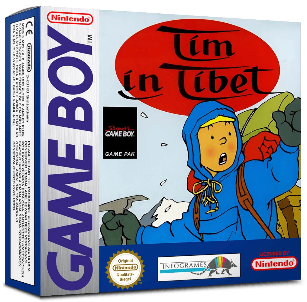 Tintin in Tibet box art