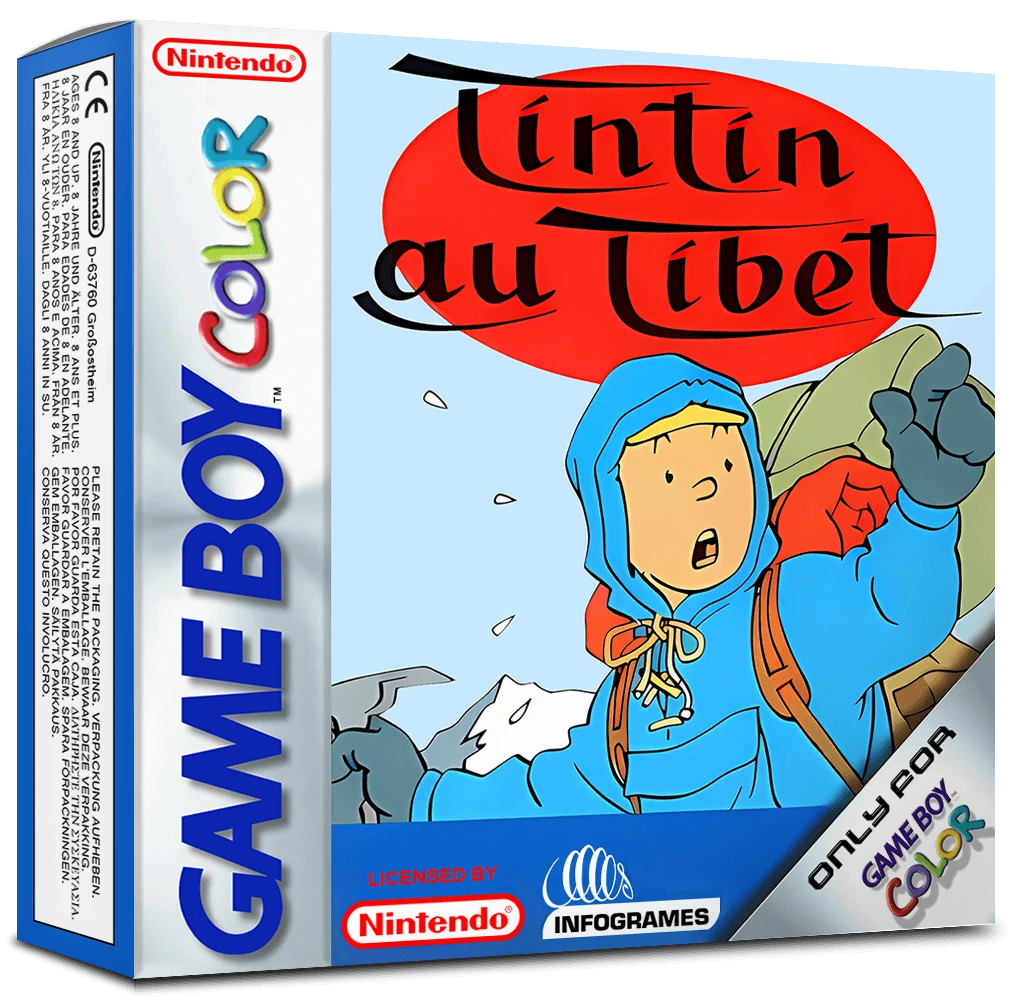 Tintin in Tibet box art