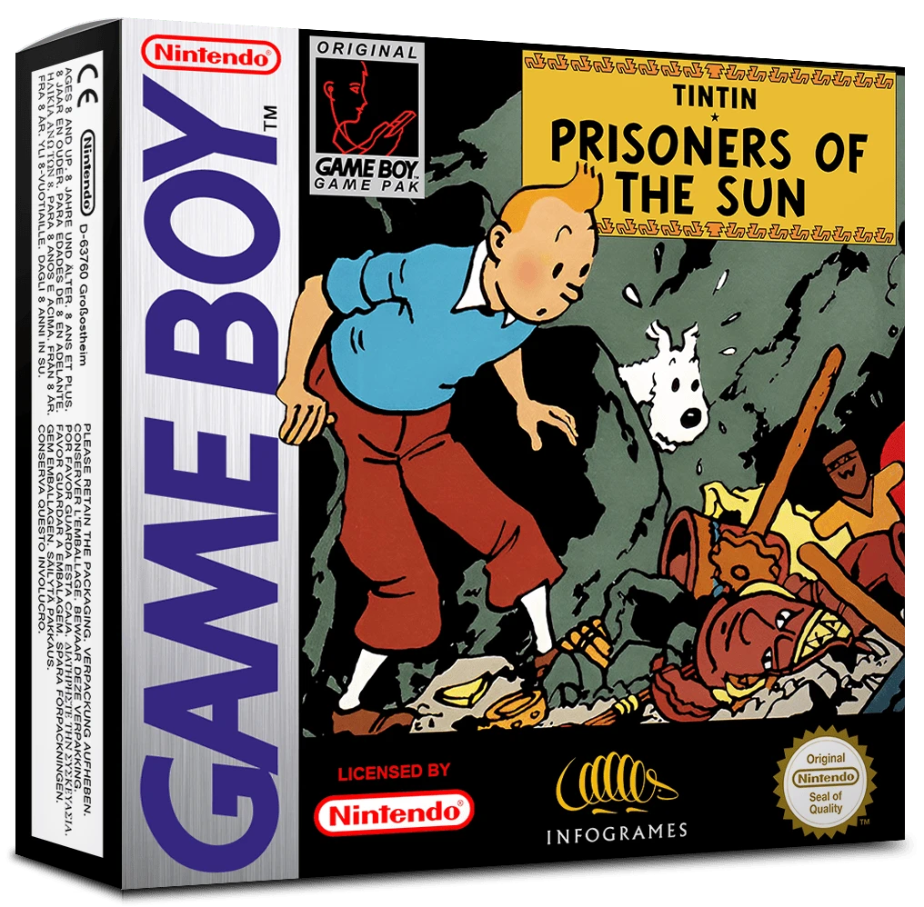 Tintin: Prisoners of the Sun box art