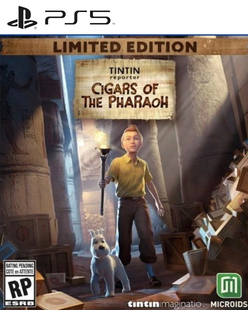 Tintin Reporter: Cigars of the Pharaoh [Limited Edition] box art