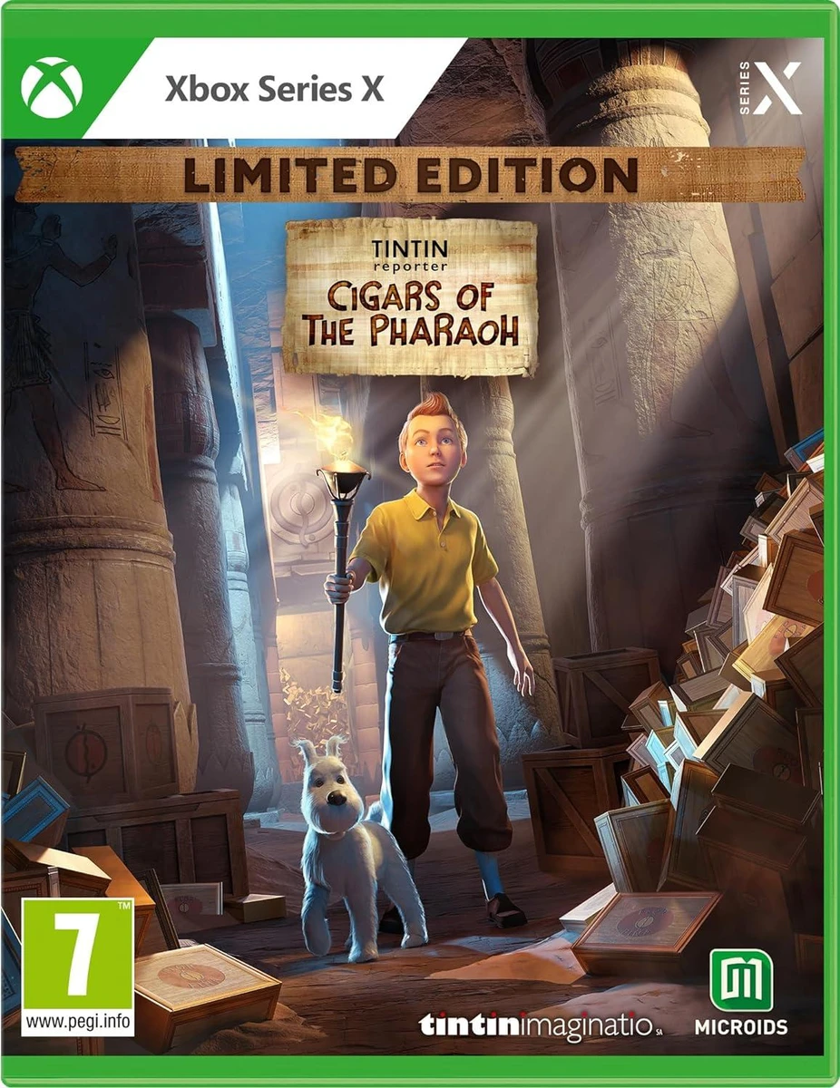 Tintin Reporter: Cigars of the Pharaoh [Limited Edition] box art