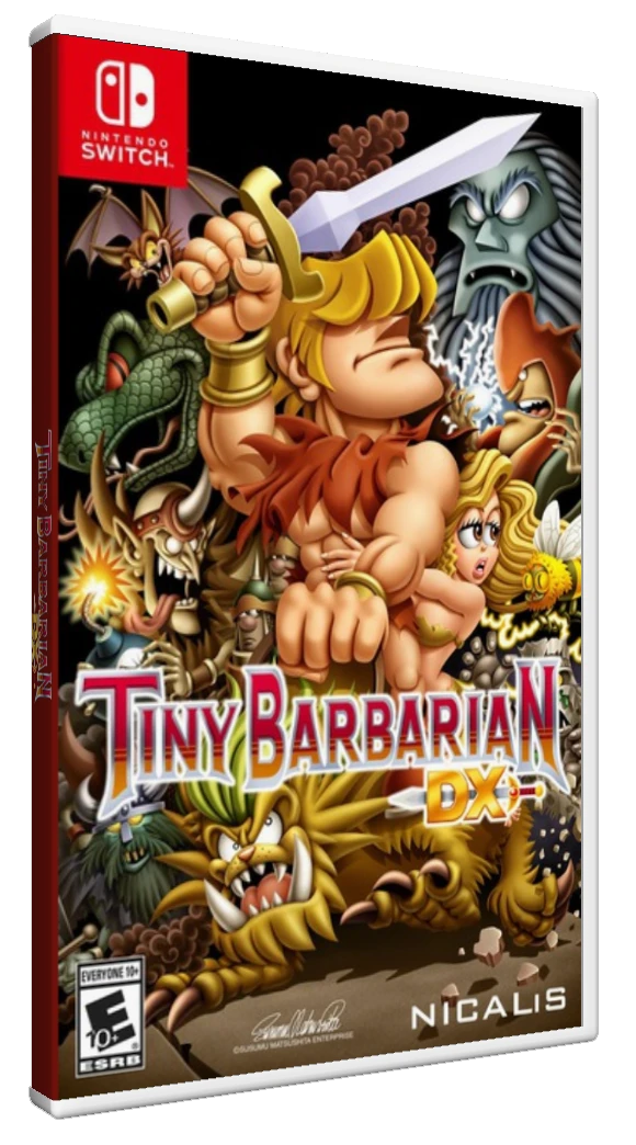 Tiny Barbarian DX box art