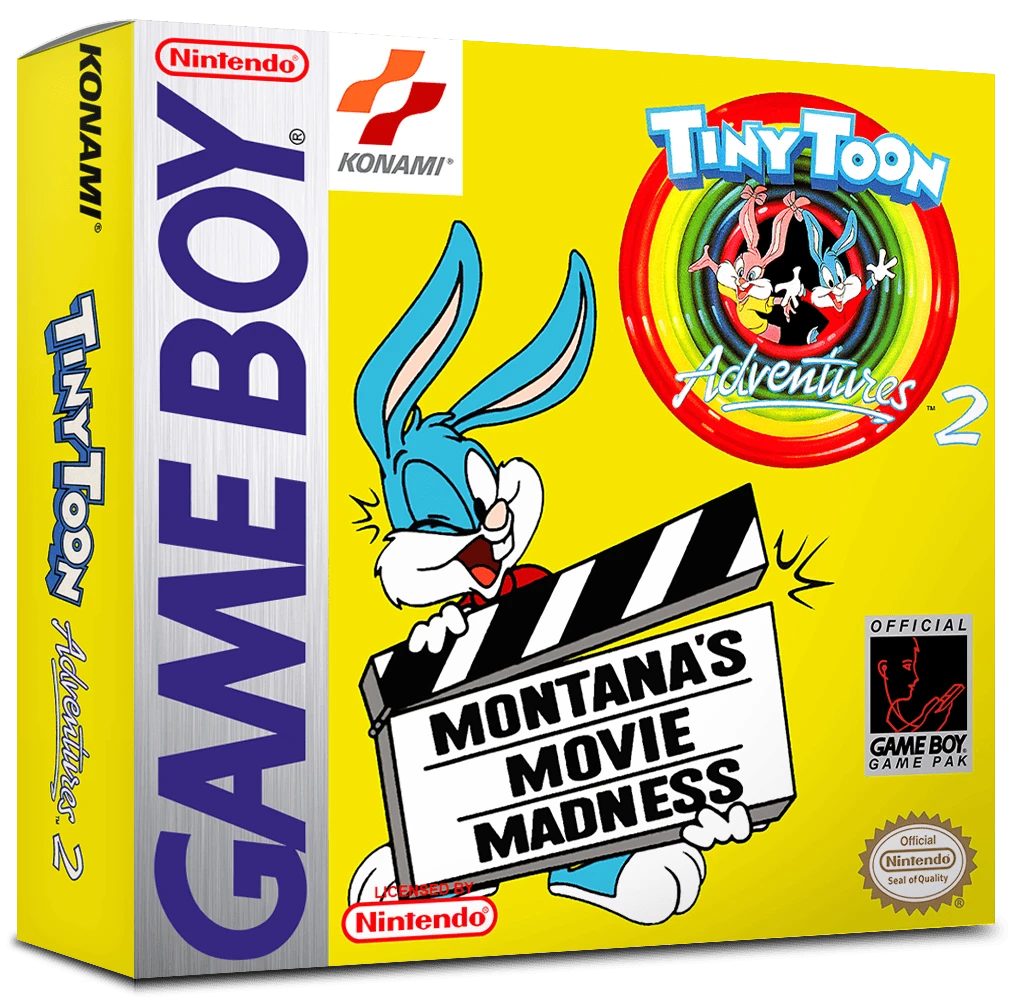Tiny Toon Adventures 2 Montana's Movie Madness box art
