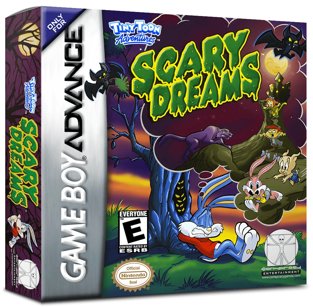 Tiny Toon Adventures: Buster's Bad Dream box art