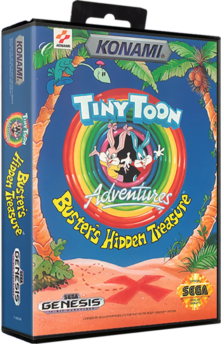 Tiny Toon Adventures: Buster's Hidden Treasure box art