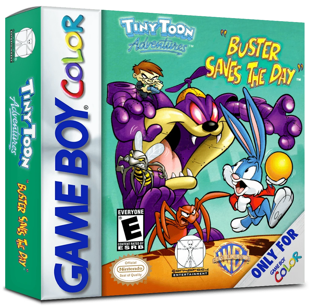 Tiny Toon Adventures Buster Saves the Day box art
