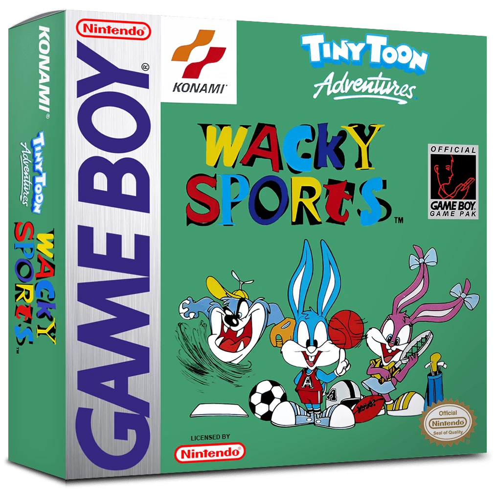 Tiny Toon Adventures Wacky Sports box art