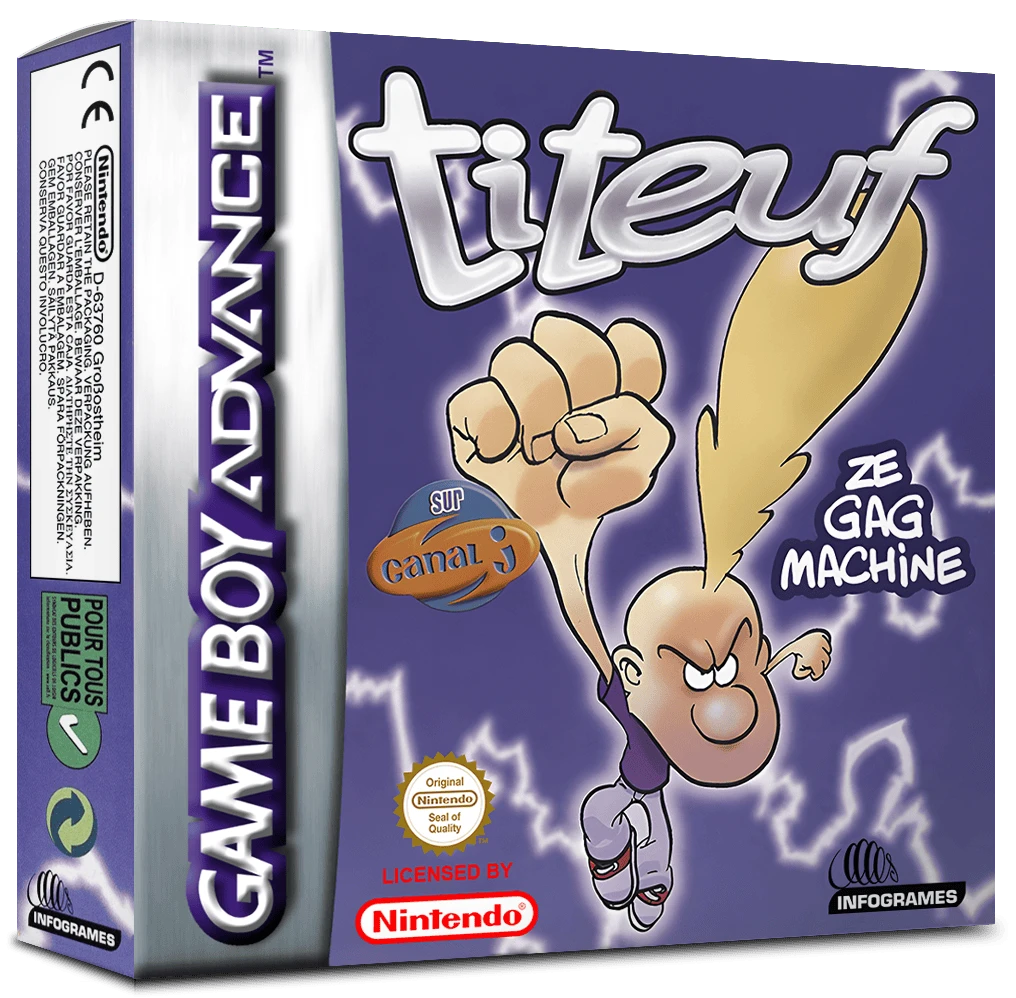 Titeuf: Ze Gag Machine box art