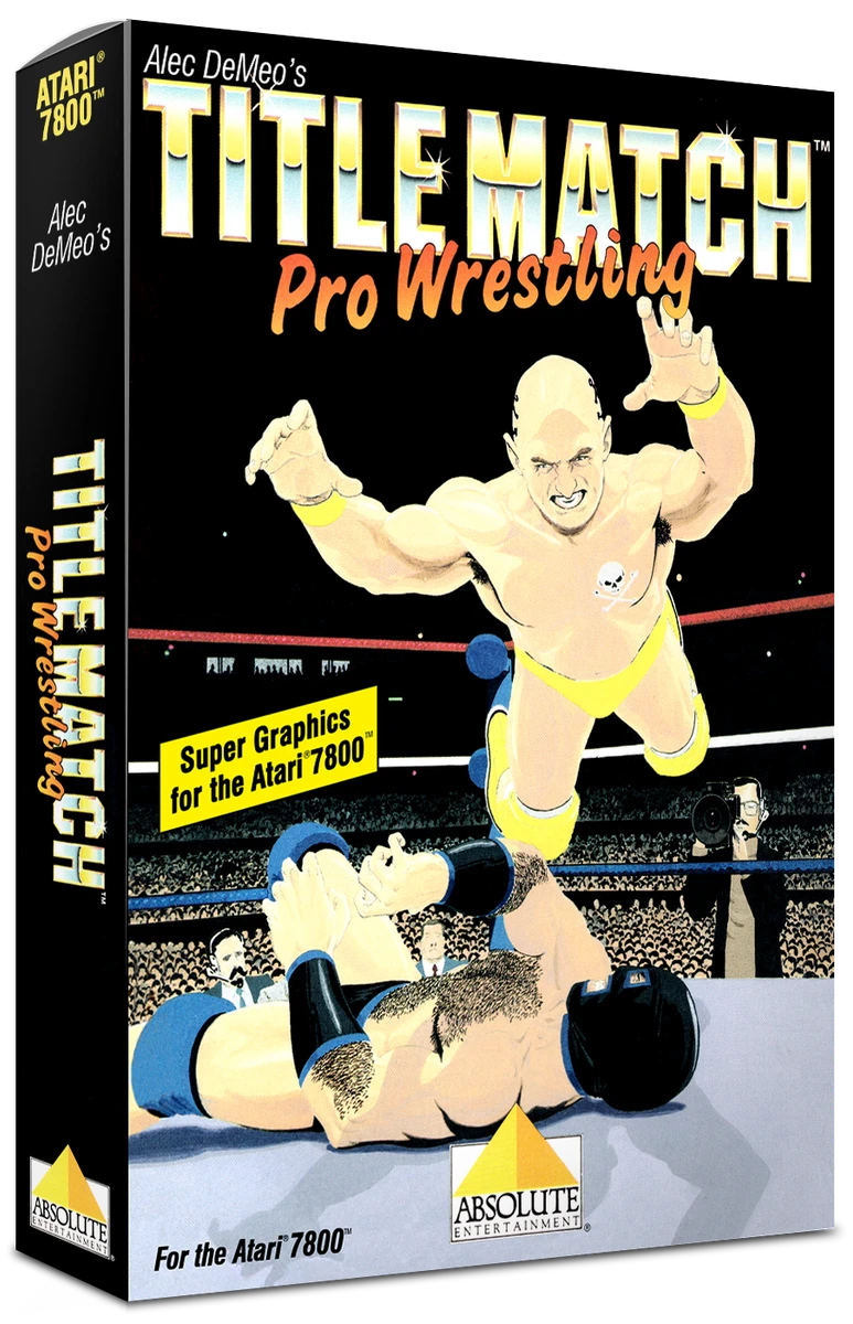 Title Match Pro Wrestling box art