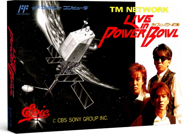 TM Network: Live in Power Bowl box art