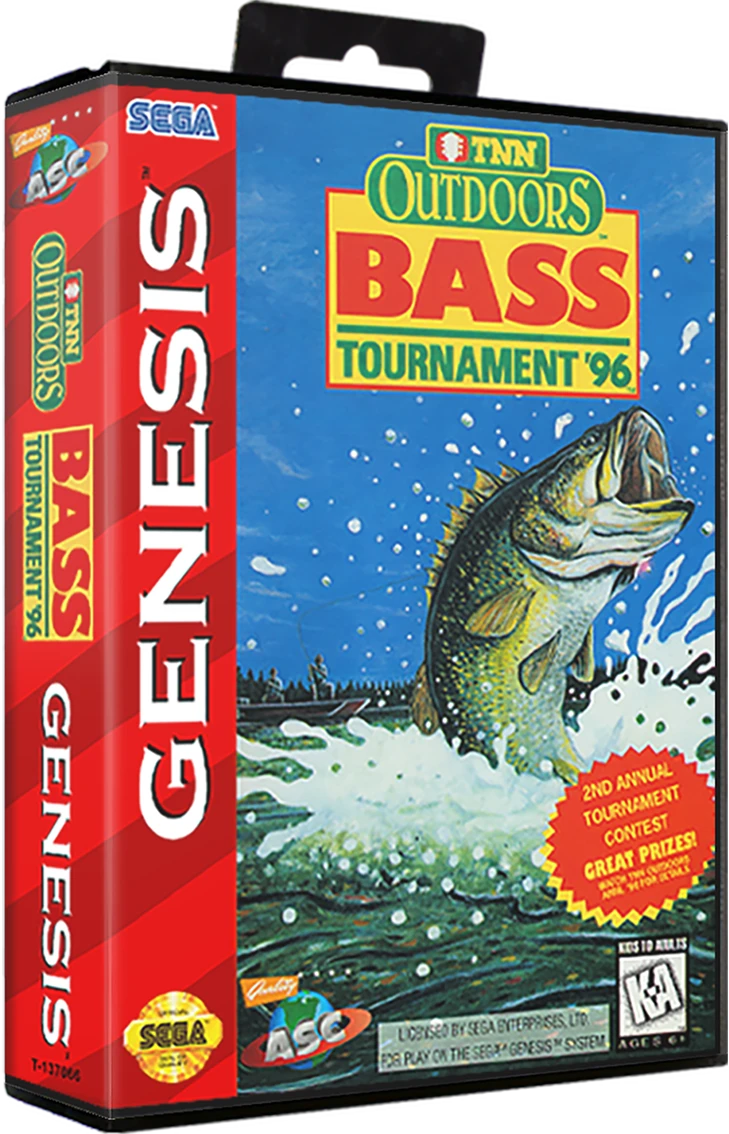 TNN Outdoors Bass Tournament '96 [Cardboard Box] box art