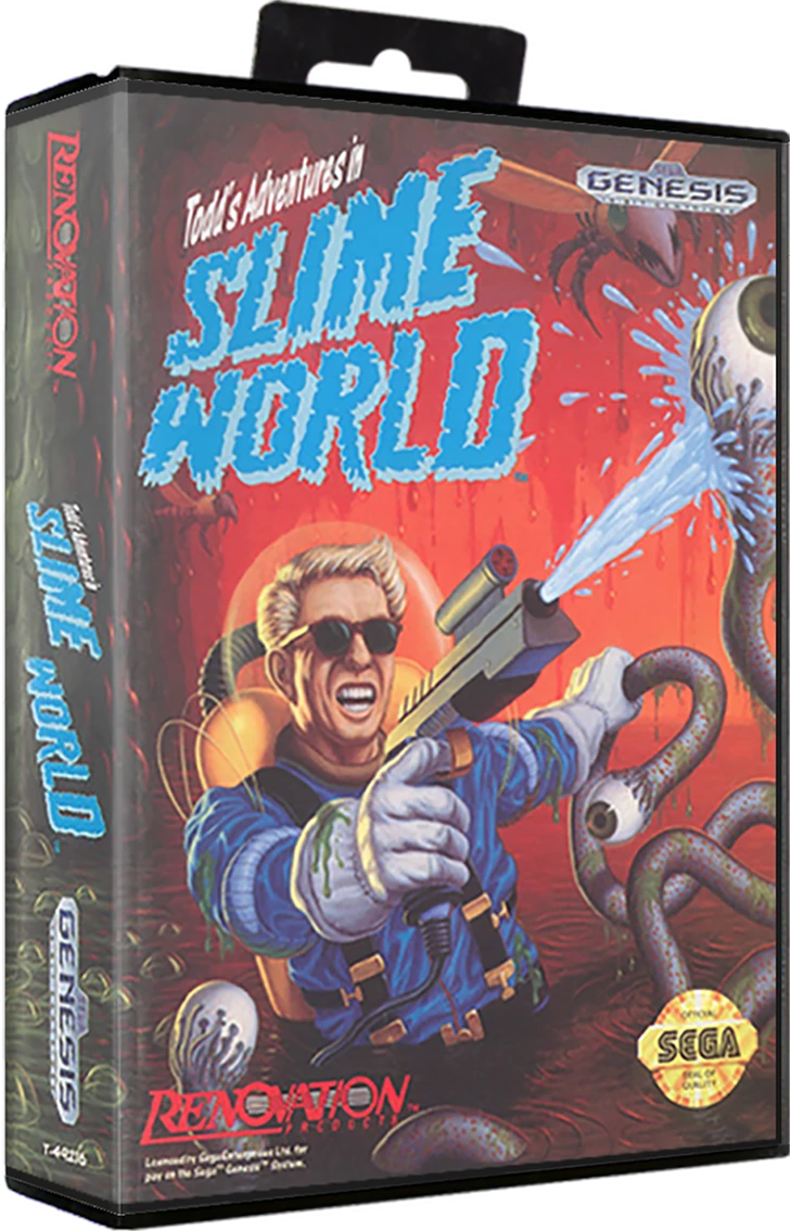 Todd's Adventures in Slime World box art