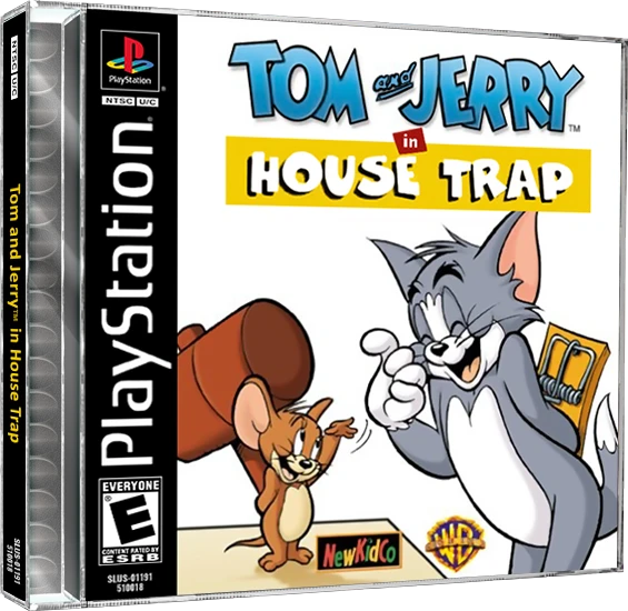 Tom and Jerry In House Trap box art