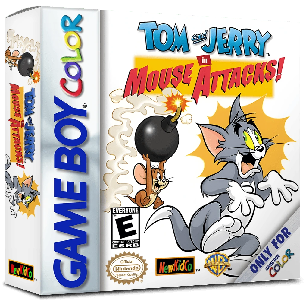 Tom and Jerry in Mouse Attacks box art