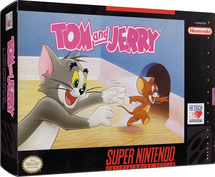Tom and Jerry box art