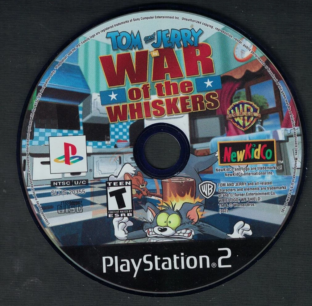 Tom and Jerry War of Whiskers box art