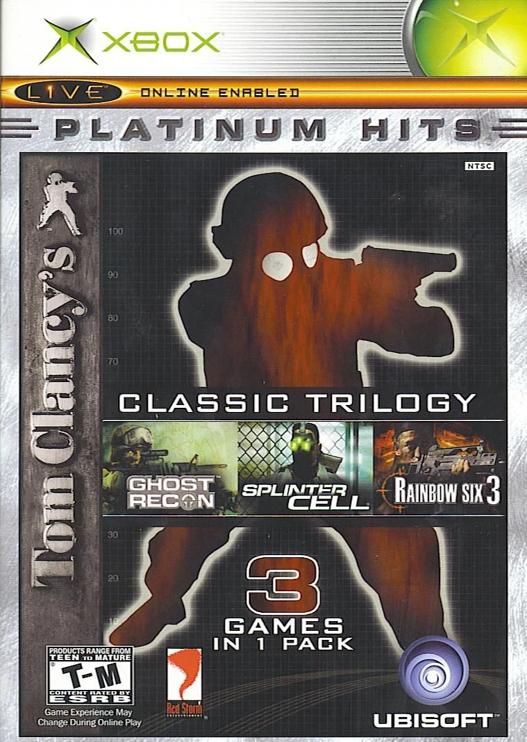 Tom Clancy's Classic Trilogy box art