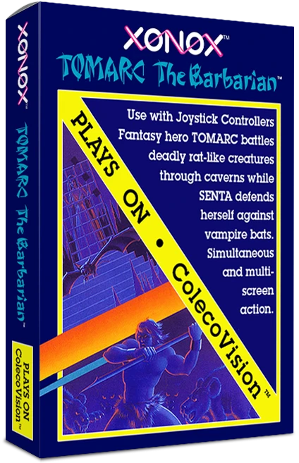 Tomarc the Barbarian box art