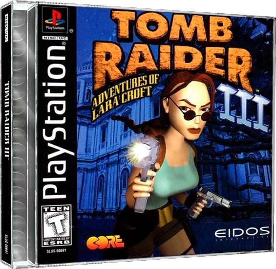 Tomb Raider III: Adventures of Lara Croft box art