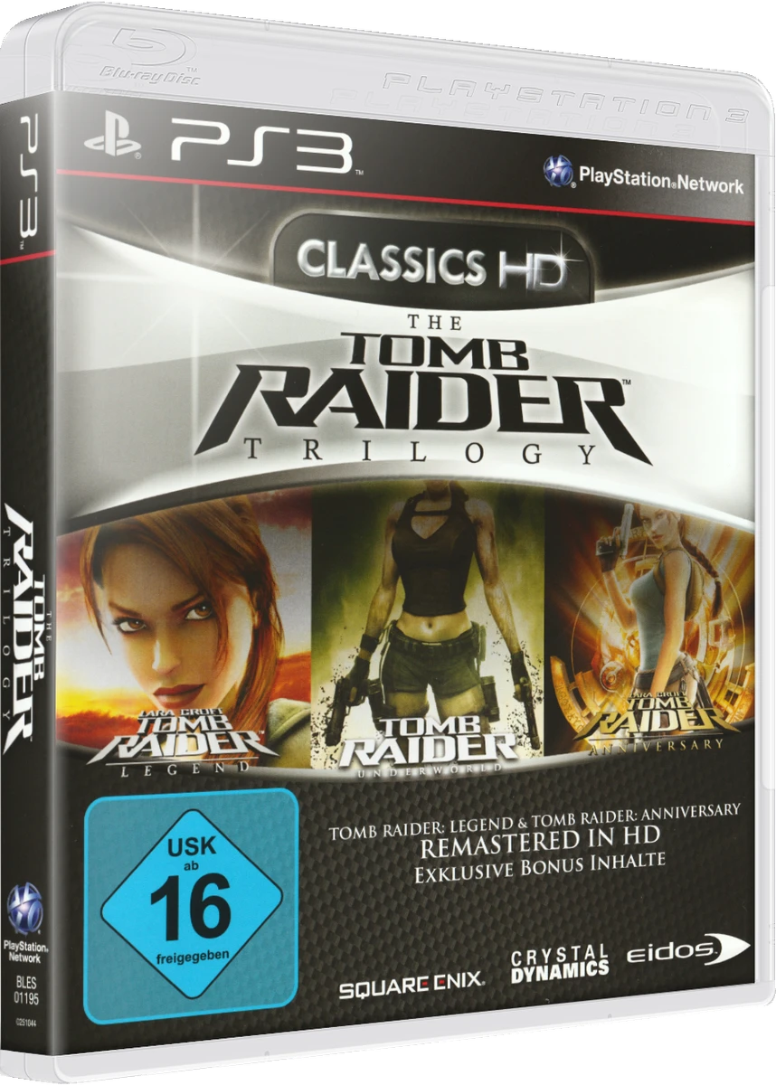 Tomb Raider Trilogy box art
