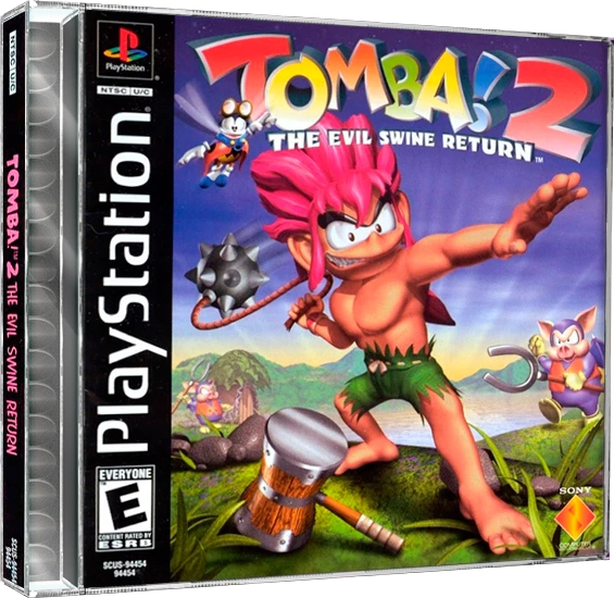 Tomba 2 The Evil Swine Return box art
