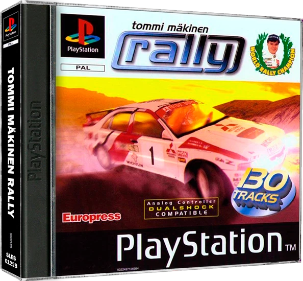 Tommi Makinen Rally box art